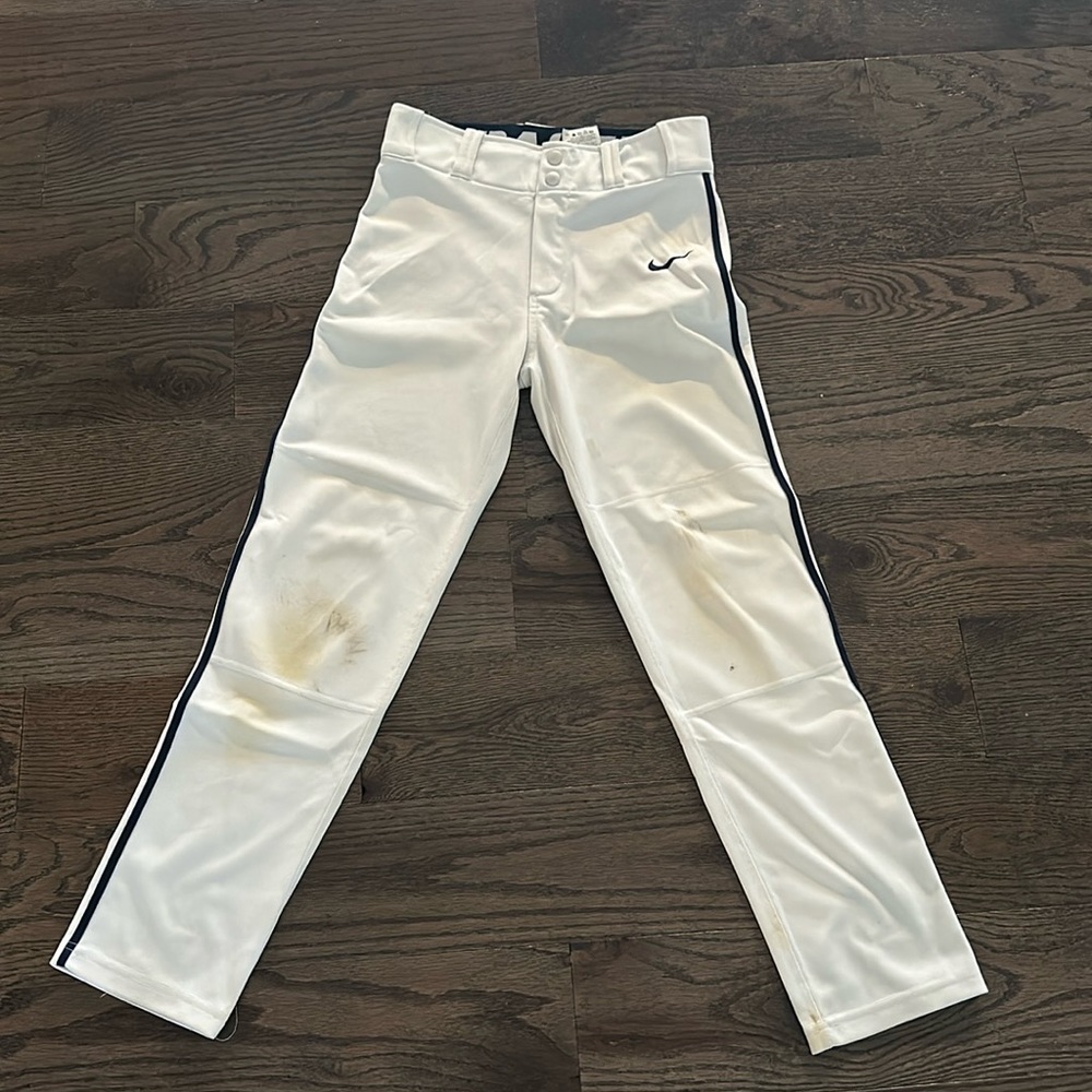 Boys size Large Nike baseball pant. Moderate staining